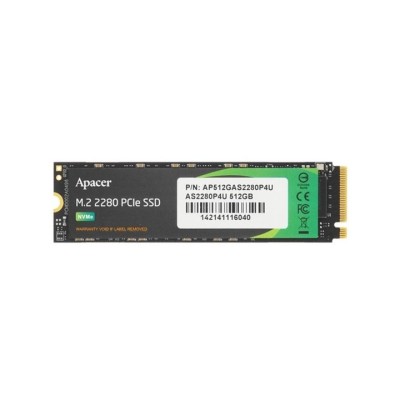 SSD внутрішні APACER AS2280 512GB M.2 (AP512GAS2280P4U-1) SSD внутрішні APACER AS2280 512GB M.2 (AP512GAS2280P4U-1)
