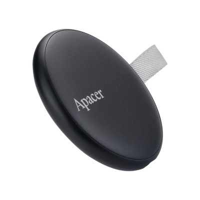 ssd зовнішній APACER USB 256GB Magnetic Portable AS725 Black (AP256GAS725B-1)