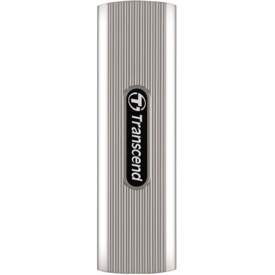 ssd зовнішній TRANSCEND 2TB ESD320A, USB 10Gbps, Type-A, Silver комп'ютерний запам'ятовувальний пристрій