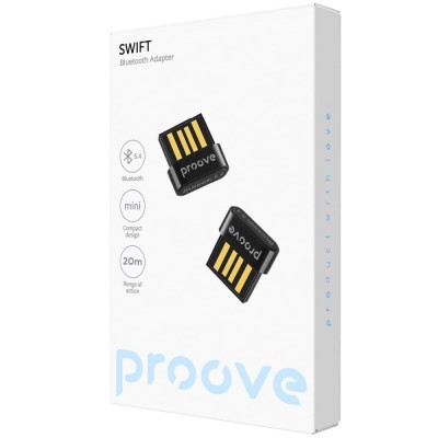 Бездротовий адаптер Proove Swift Bluetooth 5.4 (HBCP54001001) black