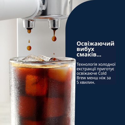 Кавоварка DeLonghi EC 890 WI