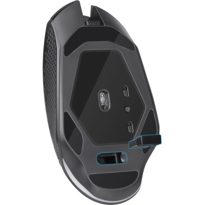 Миша DEFENDER (52514) Glory GM-514, LED, 7D, 400 мАг, 3200dpi, BLACK, wireless