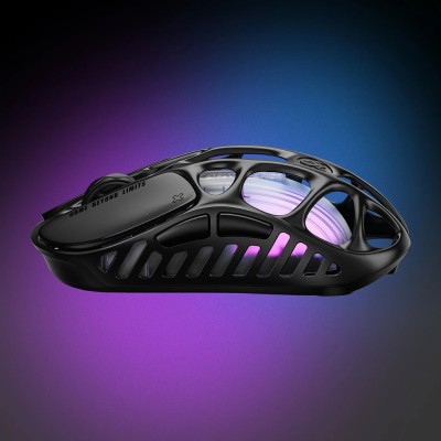 Миша GravaStar Mercury X Pro, 8K, BT/WL/USB-A, RGB, чорний Миша GravaStar Mercury X Pro, 8K, BT/WL/USB-A, RGB, чорний