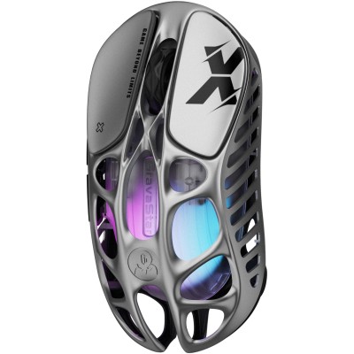 Миша GravaStar Mercury X, BT/WL/USB-A, RGB, сірий Миша GravaStar Mercury X, BT/WL/USB-A, RGB, сірий