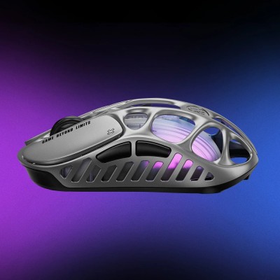 Миша GravaStar Mercury X, BT/WL/USB-A, RGB, сірий Миша GravaStar Mercury X, BT/WL/USB-A, RGB, сірий