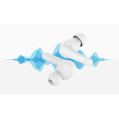 Навушники TWS Belkin Soundform Rhythm True Wireless (AUC012BTWH) білий