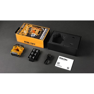 Навушники TWS Gravastar Sirius Plus, BT 5.3, жовтий