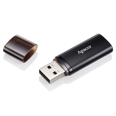 Накопичувач Apacer 64GB USB 3.2 Type-A AH25B Чорний (AP64GAH25BB-1)