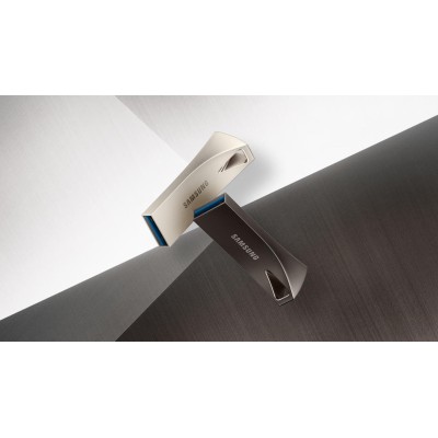 Накопичувач Samsung 512GB USB 3.1 Type-A Bar Plus Срібний