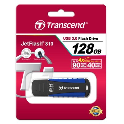 Накопичувач Transcend 128GB USB 3.1 Type-A JetFlash 810 Rugged (TS128GJF810)