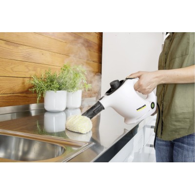 Пароочисник Karcher SC 1, 1200Вт, 200мл, 3Бар, білий (1.516-400.0) Пароочисник Karcher SC 1, 1200Вт, 200мл, 3Бар, білий (1.516-400.0)