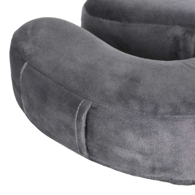 Подушка флісова, Wenger, Memory Foam Travel Neck Pillow, сірий