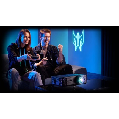 Проєктор Acer Predator GM712 UHD, 4000 lm, 1.21-1.59, WiFi, Aptoide (MR.JUX11.001)