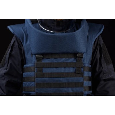 Протиуламковий комплект Українська Броня HDA (Humanitarian Demining Apron), клас захисту ДСТУ 2, розмір L-XL, синій