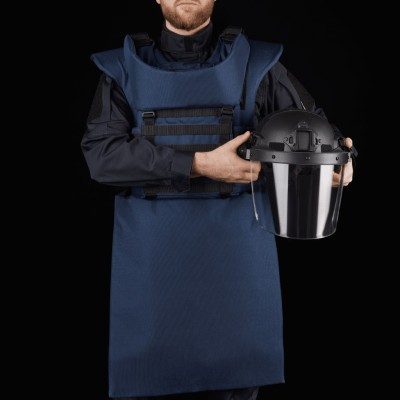 Протиуламковий комплект Українська Броня HDA (Humanitarian Demining Apron), клас захисту ДСТУ 2, розмір S-M, синій Протиуламковий комплект Українська Броня HDA (Humanitarian Demining Apron), клас захисту ДСТУ 2, розмір S-M, синій
