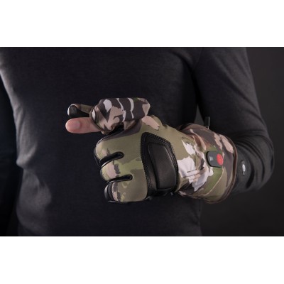 Рукавички з підігрівом 2E Hunter Camo, розмір XL