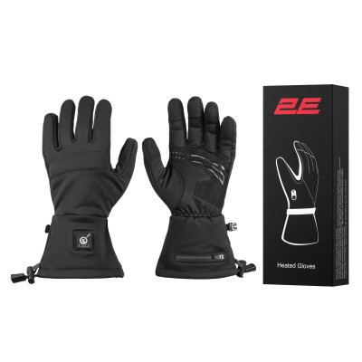 Рукавички з підігрівом 2E Touch Plus Black, розмір XL/XXL Рукавички з підігрівом 2E Touch Plus Black, розмір XL/XXL