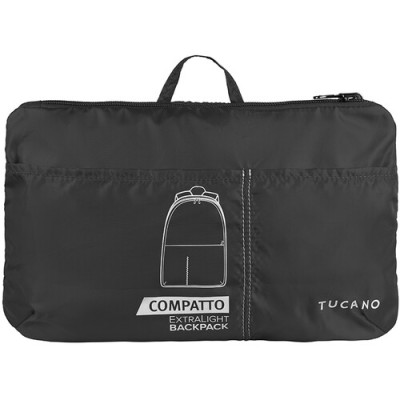 Рюкзак розкладний Tucano Compatto Eco XL, чорний (BPCOBK-ECO-BK) Рюкзак розкладний Tucano Compatto Eco XL, чорний (BPCOBK-ECO-BK)