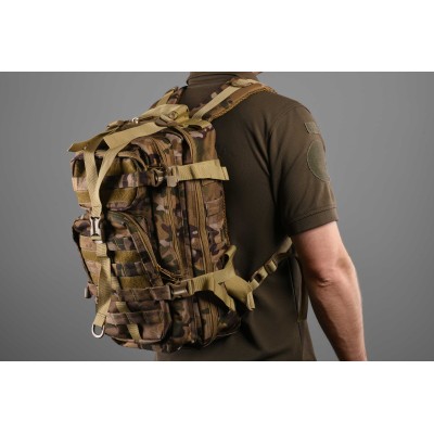 Рюкзак тактичний 2Е, 25L, Molle, камуфляж (2E-MILTACBKP-25L-MC)