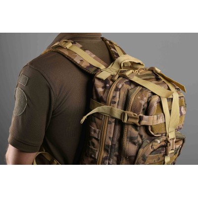 Рюкзак тактичний 2Е, 25L, Molle, камуфляж (2E-MILTACBKP-25L-MC)