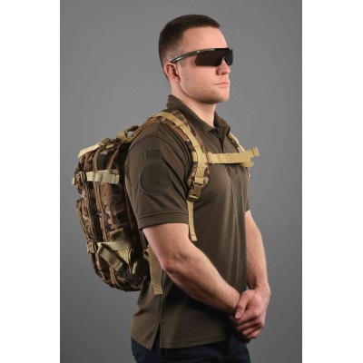 Рюкзак тактичний 2Е, 25L, Molle, камуфляж (2E-MILTACBKP-25L-MC)