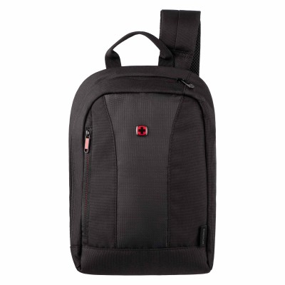 Рюкзак-монослінг Wenger, Monosling Shoulder Bag, чорний (611876) Рюкзак-монослінг Wenger, Monosling Shoulder Bag, чорний (611876)