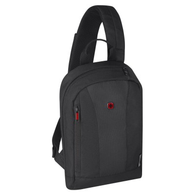 Рюкзак-монослінг Wenger, Monosling Shoulder Bag, чорний (611876) Рюкзак-монослінг Wenger, Monosling Shoulder Bag, чорний (611876)