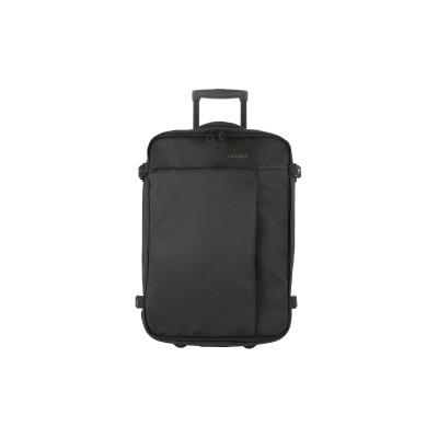 Сумка дорожня на 2-х колесах, Tucano Tugo S Trolley, 34л, поліестер, чорна (BTRTUG-S-BK) Сумка дорожня на 2-х колесах, Tucano Tugo S Trolley, 34л, поліестер, чорна (BTRTUG-S-BK)