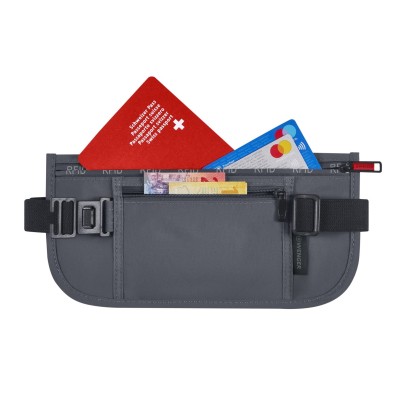 Сумка на пояс, Wenger waist belt with RFID pocket, сіра (611879) Сумка на пояс, Wenger waist belt with RFID pocket, сіра (611879)