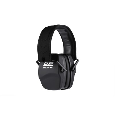 Тактичні захисні навушники 2E Defence Black NRR: 25 dB, пасивні Тактичні захисні навушники 2E Defence Black NRR: 25 dB, пасивні