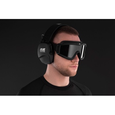 Тактичні захисні навушники 2E Defence Black NRR: 25 dB, пасивні Тактичні захисні навушники 2E Defence Black NRR: 25 dB, пасивні