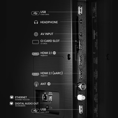 Телевізор HISENSE 65A6Q Телевізор HISENSE 65A6Q
