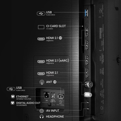 Телевізор HISENSE 85E7Q PRO