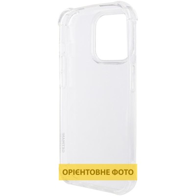 TPU чохол GETMAN Ease logo посилені кути для Apple iPhone 17 (6.3") Безбарвний (прозорий) TPU чохол GETMAN Ease logo посилені кути для Apple iPhone 17 (6.3") Безбарвний (прозорий)
