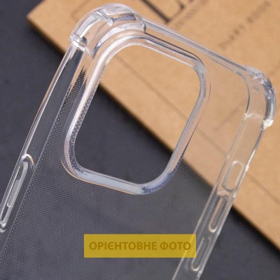 TPU чохол GETMAN Ease logo посилені кути для Apple iPhone 17 Air (6.6") Безбарвний (прозорий) TPU чохол GETMAN Ease logo посилені кути для Apple iPhone 17 Air (6.6") Безбарвний (прозорий)