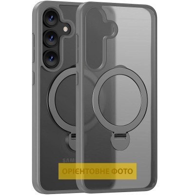 TPU+PC чохол MagSafe Colorful HQ Ring для Samsung Galaxy S25 Edge Grey TPU+PC чохол MagSafe Colorful HQ Ring для Samsung Galaxy S25 Edge Grey
