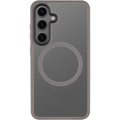 TPU+PC чохол Metal Buttons with MagSafe Colorful для Samsung Galaxy S25 Edge Сірий / Grey TPU+PC чохол Metal Buttons with MagSafe Colorful для Samsung Galaxy S25 Edge Сірий / Grey