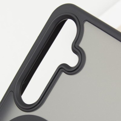 TPU+PC чохол Metal Buttons with MagSafe Colorful для Samsung Galaxy S25 Edge Чорний / Black TPU+PC чохол Metal Buttons with MagSafe Colorful для Samsung Galaxy S25 Edge Чорний / Black