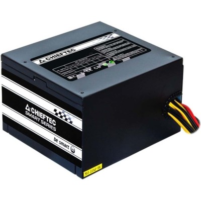 Блок живлення CHIEFTEC Smart (500W), >85%, 120мм, 1xMB 24pin(20+4), 1xCPU 8pin(4+4), 2xMolex, 3xSATA, 1xPCIe 8pin(6+2) (GPS-500A Блок живлення CHIEFTEC Smart (500W), >85%, 120мм, 1xMB 24pin(20+4), 1xCPU 8pin(4+4), 2xMolex, 3xSATA, 1xPCIe 8pin(6+2) (GPS-500A