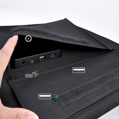 Портативна Сонячна панель Choetech 80W Портативна Сонячна панель Choetech 80W