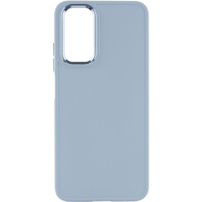 TPU чехол Bonbon Metal Style для Samsung Galaxy A13 4G Голубой / Mist blue TPU чехол Bonbon Metal Style для Samsung Galaxy A13 4G Голубой / Mist blue