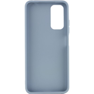 TPU чехол Bonbon Metal Style для Samsung Galaxy A13 4G Голубой / Mist blue TPU чехол Bonbon Metal Style для Samsung Galaxy A13 4G Голубой / Mist blue