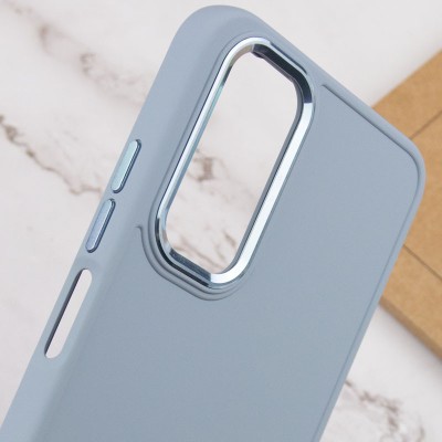 TPU чехол Bonbon Metal Style для Samsung Galaxy A13 4G Голубой / Mist blue TPU чехол Bonbon Metal Style для Samsung Galaxy A13 4G Голубой / Mist blue