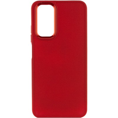 TPU чехол Bonbon Metal Style для Samsung Galaxy A13 4G Красный / Red TPU чехол Bonbon Metal Style для Samsung Galaxy A13 4G Красный / Red