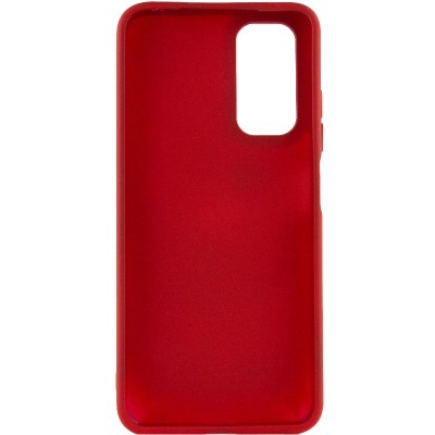 TPU чехол Bonbon Metal Style для Samsung Galaxy A13 4G Красный / Red TPU чехол Bonbon Metal Style для Samsung Galaxy A13 4G Красный / Red