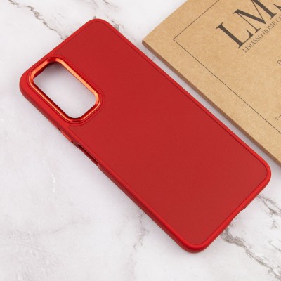 TPU чехол Bonbon Metal Style для Samsung Galaxy A13 4G Красный / Red TPU чехол Bonbon Metal Style для Samsung Galaxy A13 4G Красный / Red