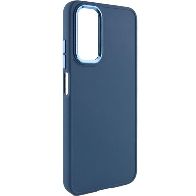TPU чехол Bonbon Metal Style для Samsung Galaxy A13 4G Синий / Cosmos blue TPU чехол Bonbon Metal Style для Samsung Galaxy A13 4G Синий / Cosmos blue