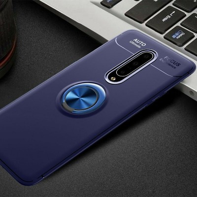TPU чехол Deen ColorRing под магнитный держатель (opp) для OnePlus 8 Синий / Синий TPU чехол Deen ColorRing под магнитный держатель (opp) для OnePlus 8 Синий / Синий