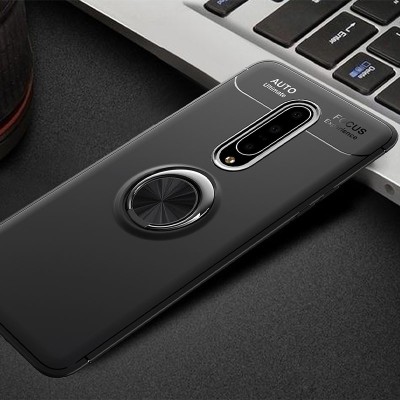 TPU чехол Deen ColorRing под магнитный держатель (opp) для OnePlus 8 Черный / Черный TPU чехол Deen ColorRing под магнитный держатель (opp) для OnePlus 8 Черный / Черный