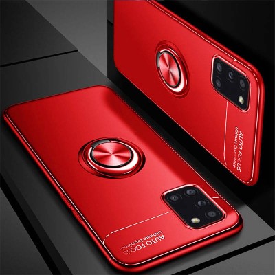 TPU чехол Deen ColorRing под магнитный держатель (opp) для Samsung Galaxy A31 Красный / Красный TPU чехол Deen ColorRing под магнитный держатель (opp) для Samsung Galaxy A31 Красный / Красный